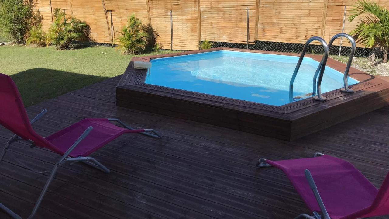 Villa Enchanteresse Au Moule Avec Piscine Privee Le Moule Exterior foto